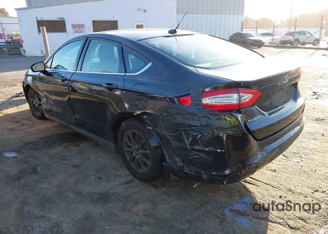 2015 Ford Fusion S из США, поврежденный, VIN 1FA6P0G71F5105642